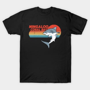 Ningaloo Coral Great White Shark T-Shirt